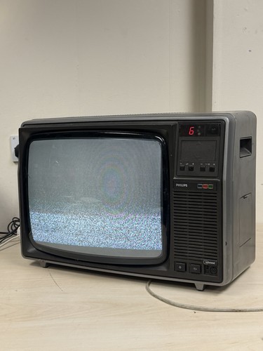 Philips crt television 14 - crt, television,