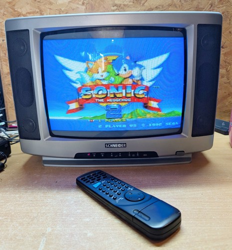 Retro gaming schneider - tv, 14"