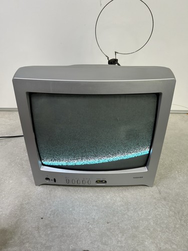 Toshiba crt silver - crt, tv