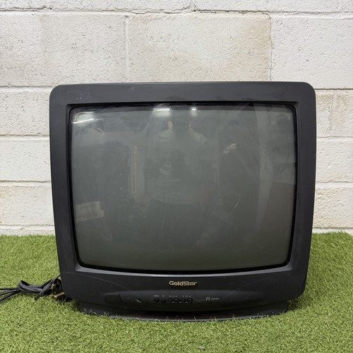 Retro gaming crt gold star - tv,