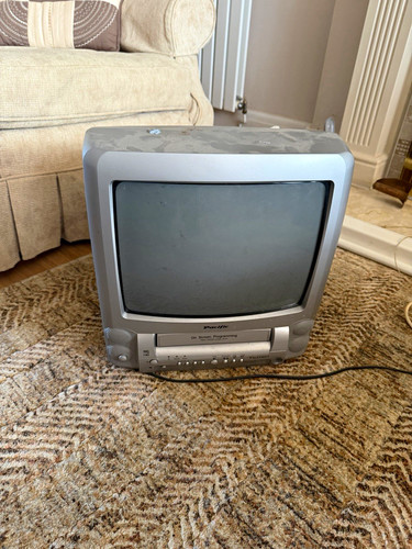 Pacific crt television with - crt,