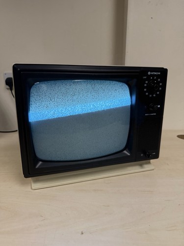 Hitachi retro crt tv - 12",