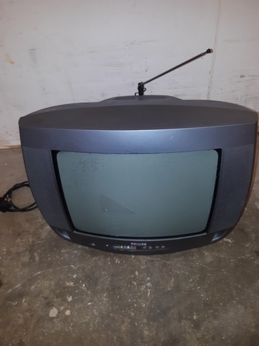 Philips crt tv retro - 14",