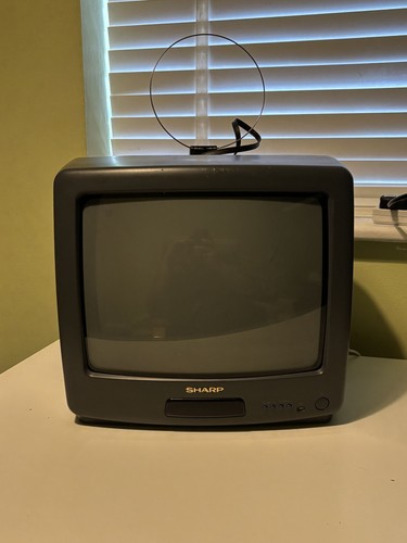 Sharp crt retro gaming - crt, tv