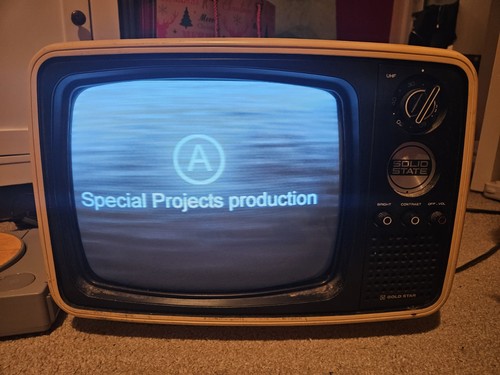 Vintage retro portable