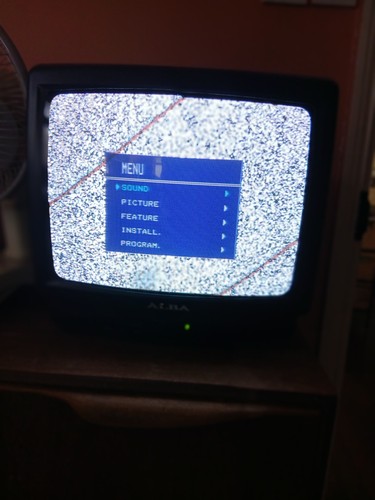 Alba crt tv ctv3418blk - crt,